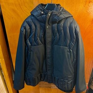 Men's Black Quilted Jacket